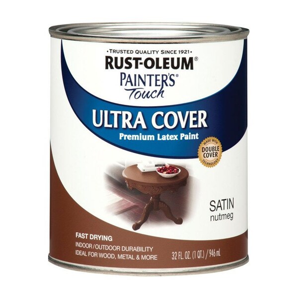 Krud Kutter RustOleum Painters Touch Ultra Cover Satin Nutmeg WaterBased Ultra Cover Paint